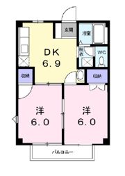 クローバーヒルズⅡの間取り画像