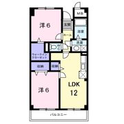アヴェニール千代の間取り画像