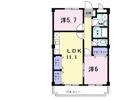 ポートサーパスの間取り画像