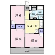 タウニィ21 Ⅱの間取り画像
