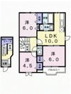 ハーモニー高岡Ⅰの間取り画像