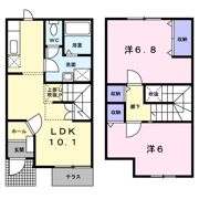 エスポアール・Tの間取り画像