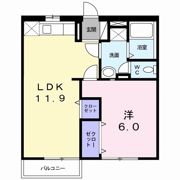 アムールBの間取り画像