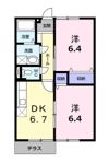 ウエストコート勢田の間取り画像