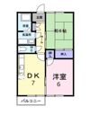 ドエル観音寺Aの間取り画像