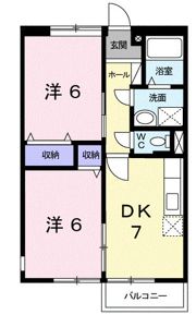 カーサ北本の間取り画像