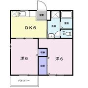 ベルメイユBの間取り画像