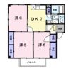 エステートイデハラAの間取り画像
