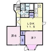 クレストール市場の間取り画像