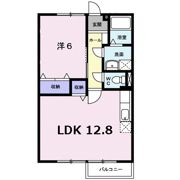 CASAカナイⅢの間取り画像