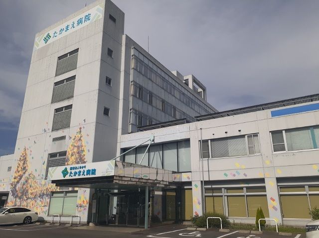 近くの病院まで450m（徒歩6分）