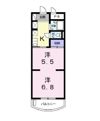 ファミール明定の間取り画像