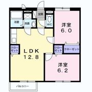 さくらんぼハイツの間取り画像