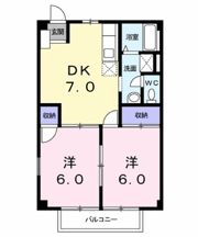 CitySevenⅢの間取り画像