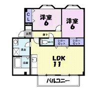 リバーサイド山崎の間取り画像