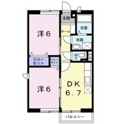 ニューエルディム上成Bの間取り画像