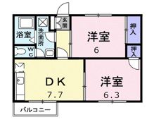 ノールセゾン Ⅲの間取り画像