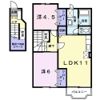 ラ．フォ－レソコAの間取り画像