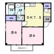 ハイツ小林の間取り画像