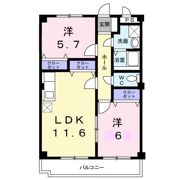 シャンブル21の間取り画像
