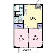 イーストサイドコーポAの間取り画像