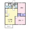 エトワール畔見 Aの間取り画像