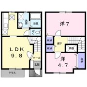 グリーンコーポUの間取り画像