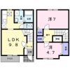 グリーンコーポUの間取り画像