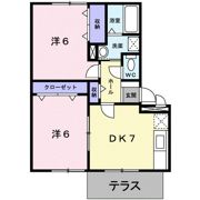 ガーデンハイツCの間取り画像