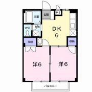 アネックス一由の間取り画像