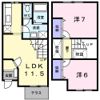 サン・ピア1の間取り画像