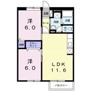 グリーンハイツの間取り画像
