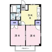 ニューシティハピネスBの間取り画像