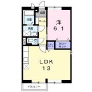 ワイドヒルズAの間取り画像