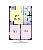 アメニティハイツBの間取り画像