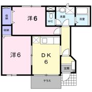 シャルマンハイツの間取り画像