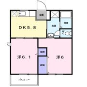 アーバンビレッジⅢの間取り画像