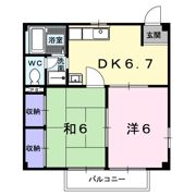 ボンヌシャンスM4の間取り画像