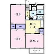 ファミールロジュマンAの間取り画像