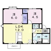 プラドール川口Aの間取り画像