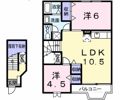 メイツクレストールBの間取り画像