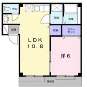 ヴェルドール大樹Ⅰの間取り画像