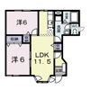 エスポワールDの間取り画像
