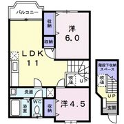 サンブリッジAの間取り画像