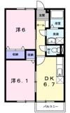 ビューパレスK3の間取り画像