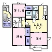 エステート黄金Bの間取り画像