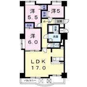 ライトリバー参番館の間取り画像