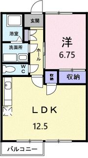 ルミエールⅡの間取り画像