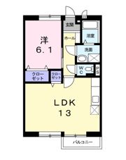ルミエールⅡの間取り画像