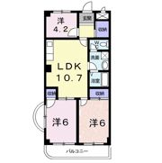 アレーゼFの間取り画像